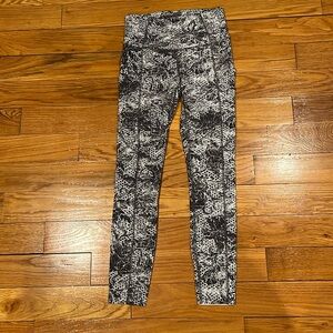 Lululemon fast and free leggings. Only worn a few times